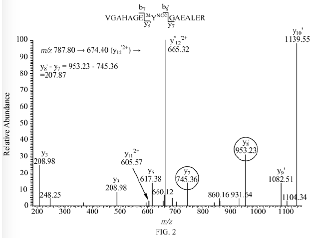 P101031A-血紅蛋白轉譯後修飾之偵測方法「ANALYTICAL METHOD OF POST-TRANSLATIONAL MODIFICATIONS IN HEMOGLOBIN」