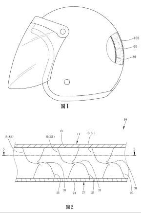 P107024-安全帽之襯墊